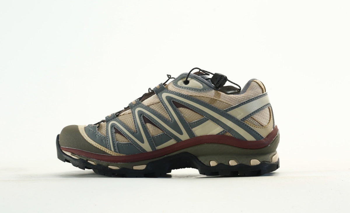 Salomon XT-Quest GORE-TEX Trail Running & Hiking Sneakers, “Gull/Plum Kitten/Black”