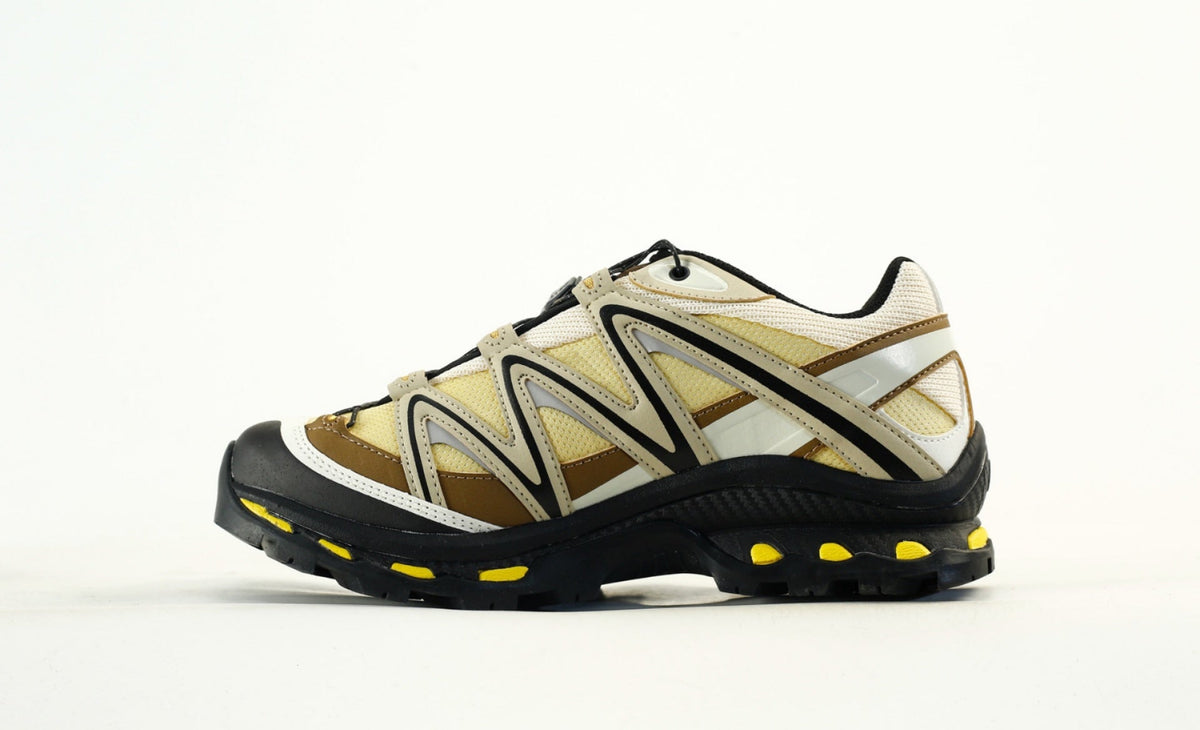 Salomon XT-Quest GORE-TEX Waterproof Trail Running & Hiking Shoes，“Sahara Sun/White Pepper/Beach Ball”