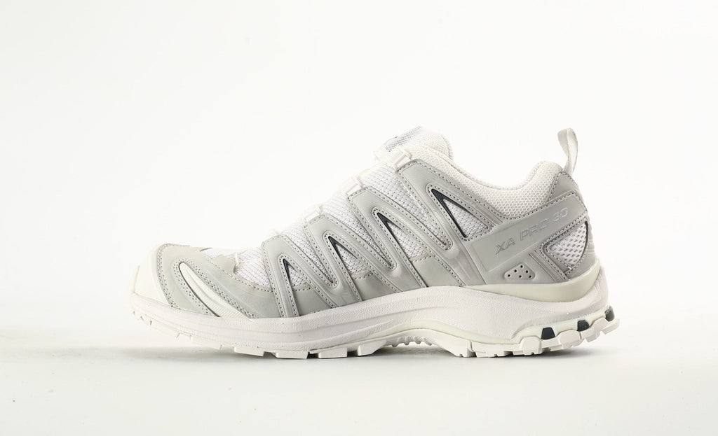 Salomon XA Pro 3D Men Trail Running Hiking Shoes "White Light Silver"