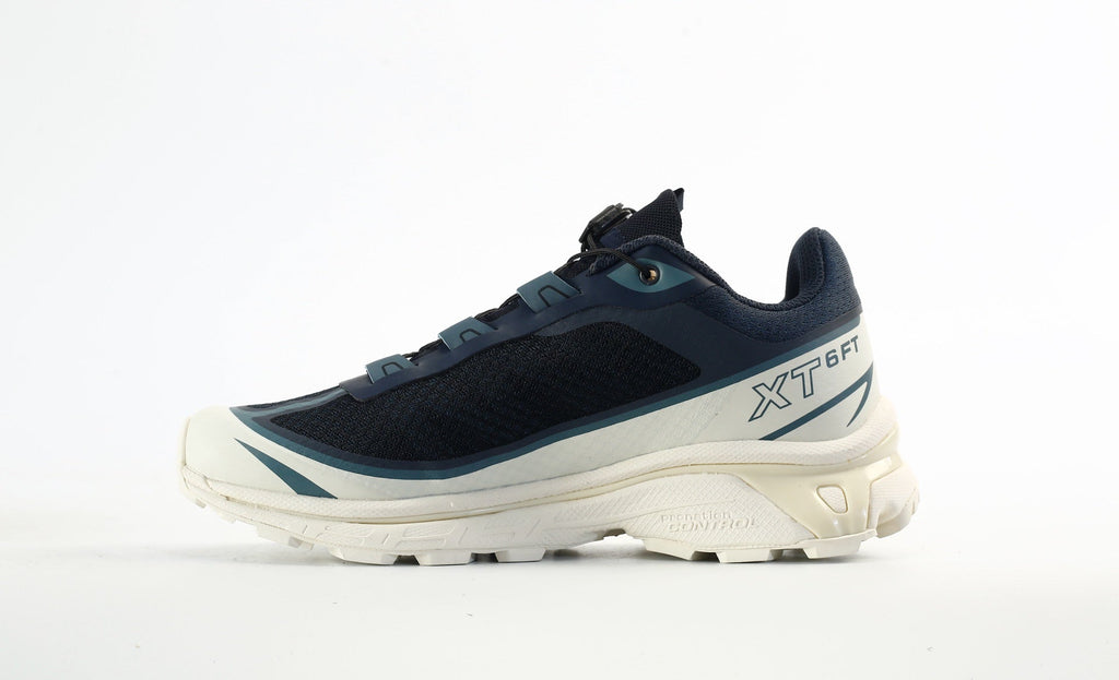 Salomon XT-6 FT Men Women Outdoor Trail Hiking Shoes "Navy Cream White"