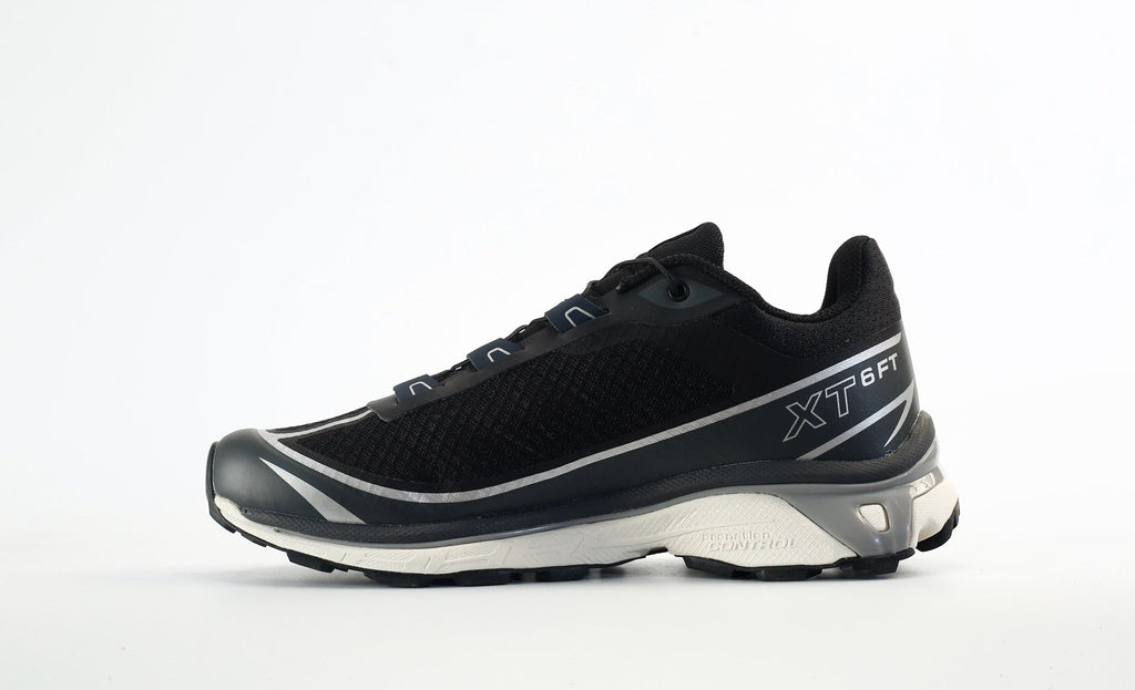 Salomon XT-6 FT Men's Trail Running Shoes "Black Silver Grey"- outdoor hiking shoes/Women's Shoe Sale / Men's Shoe Sale
