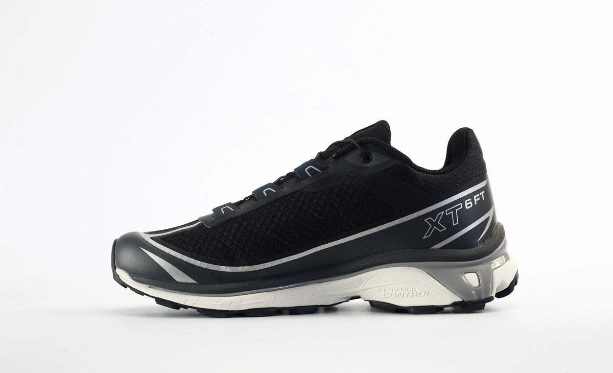 Salomon XT-6 FT Men's Trail Running Shoes "Black Silver Grey"- outdoor hiking shoes/Women's Shoe Sale / Men's Shoe Sale