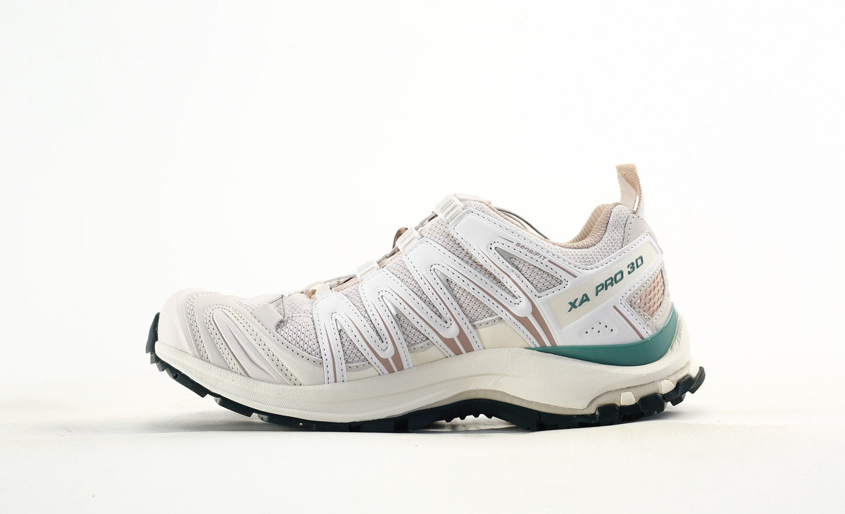 Salomon XA PRO 3D Trail Running Shoes "Light Pink White Teal"- outdoor hiking shoes/Women's Shoe Sale / Men's Shoe Sale
