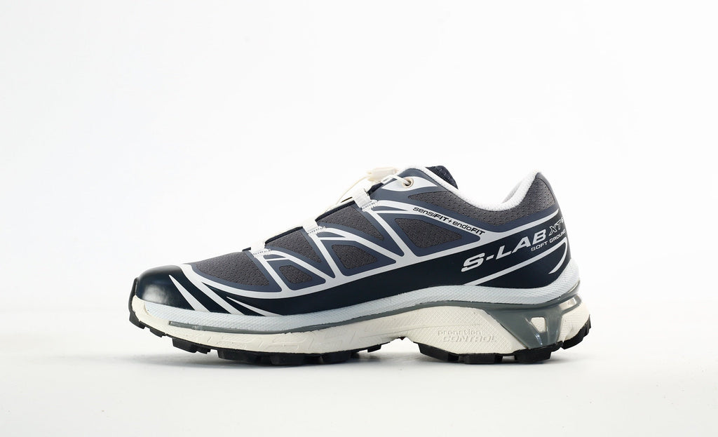 Salomon XT-6 S-LAB Men Women Outdoor Trail Running Hiking Shoes "Dark Navy Grey White"