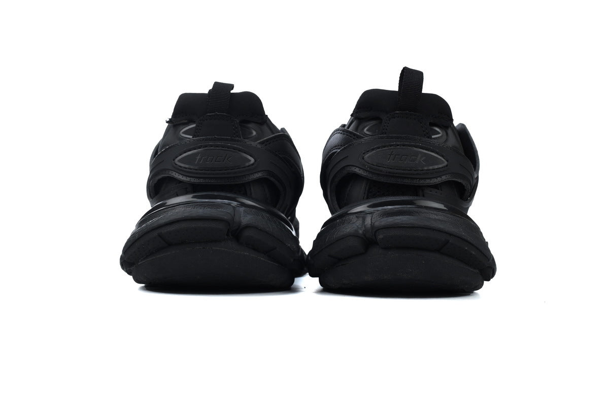 Balenciaga Track Trainer Sneakers "All Black"-retro thick sole dad shoes，Women's Shoe Sale / Men's Shoe Sale