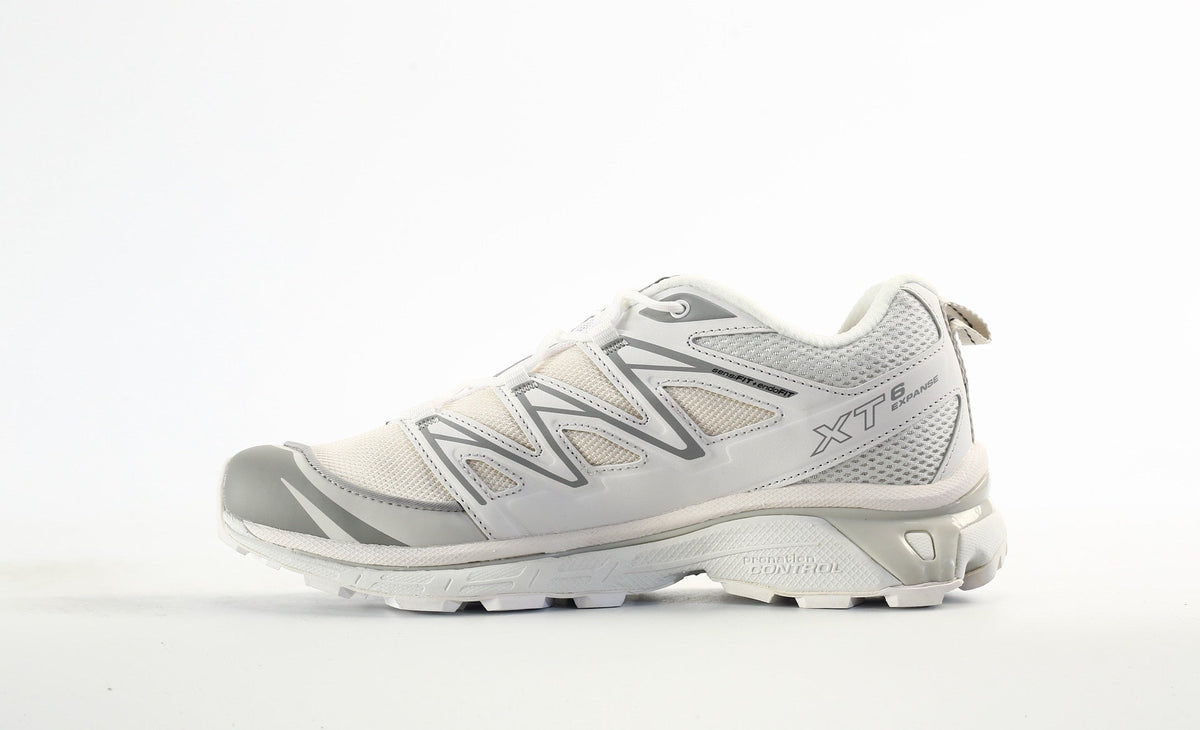 Salomon XT-6 Expanse Men Women Outdoor Trail Running Shoes "White Silver Grey"