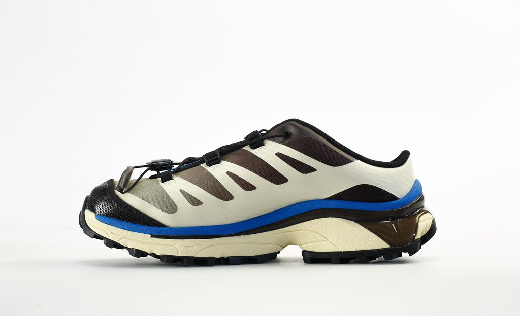 Salomon XT-4 MM6 Maison Margiela Men's Sneakers "Cream / Brown / Blue"- outdoor hiking shoes/Women's Shoe Sale / Men's Shoe Sale
