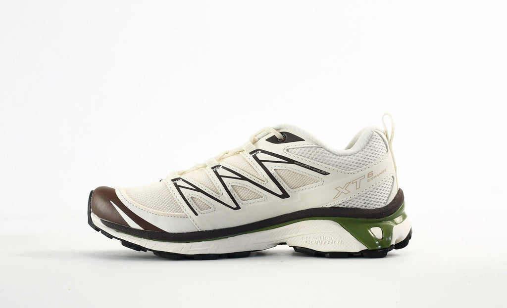 Salomon XT 6 Expanse Men's Trail Running Hiking Shoes "Cream Brown Green"- outdoor hiking shoes/Women's Shoe Sale / Men's Shoe Sale
