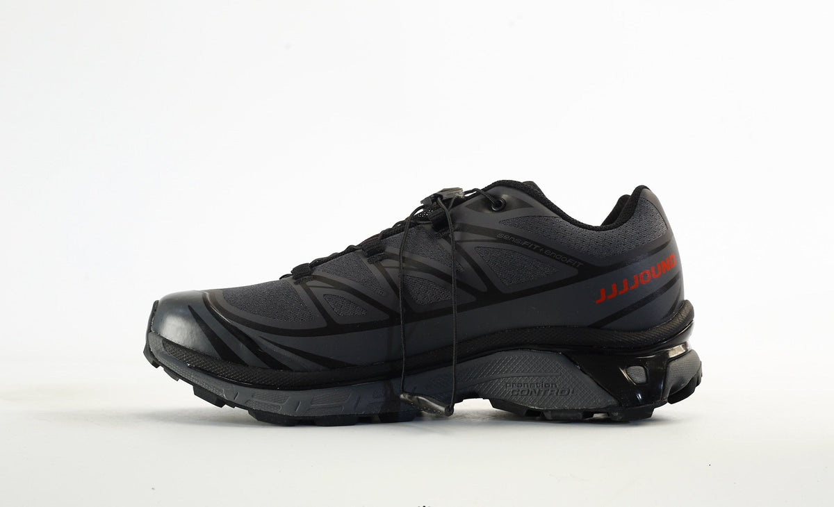 Salomon XT-6 JJJJound Men Women Outdoor Trail Running Shoes "Dark Grey Black Red"