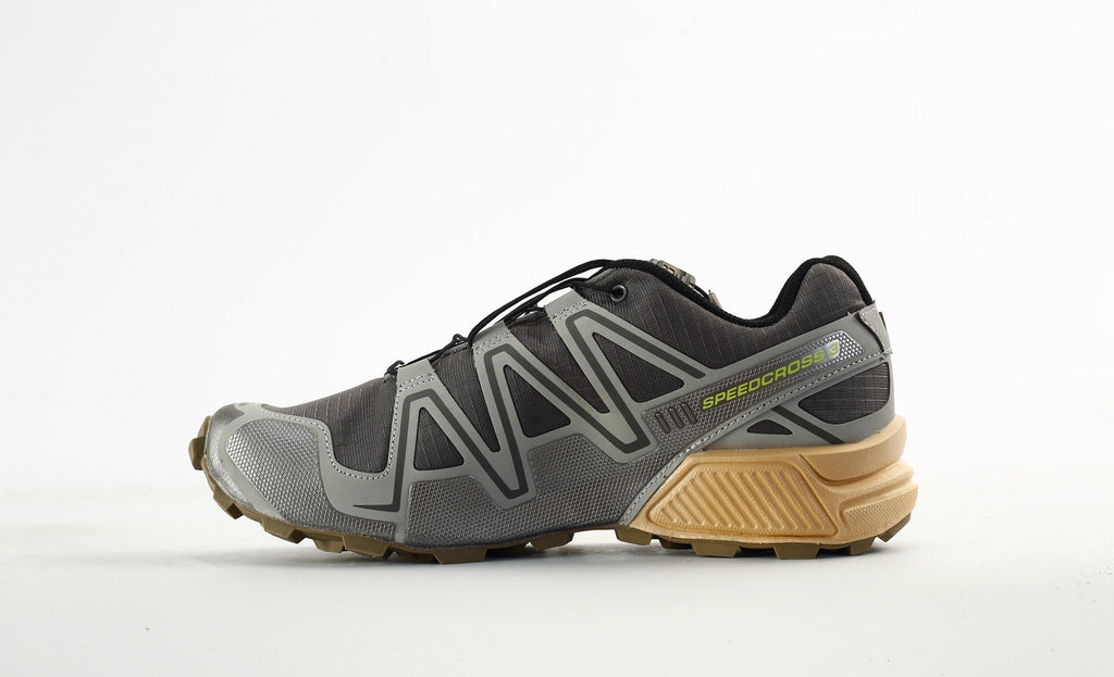 Salomon Speedcross 3 Trail Running Shoes "Grey Gum"- outdoor hiking shoes/Women's Shoe Sale / Men's Shoe Sale
