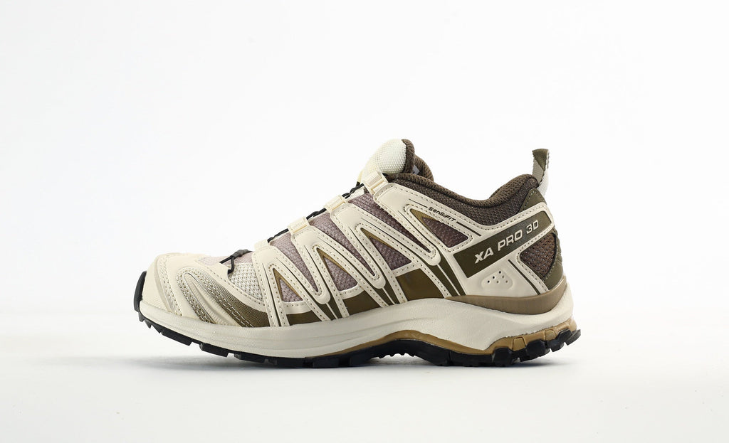 Salomon XA Pro 3D Vanilla Ice Olive Men Outdoor Hiking Shoes