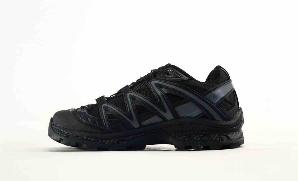 Salomon XT-Quest Trail Running & Hiking Shoes，“Black/Asphalt/Footwear Silver”