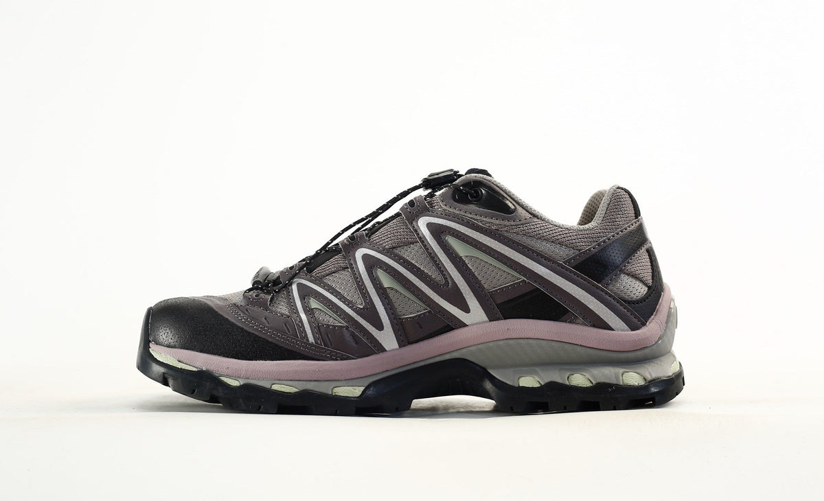 Salomon XT-Quest GORE-TEX Trail Running & Hiking Sneakers, “Black/Gull Gray/Plum”