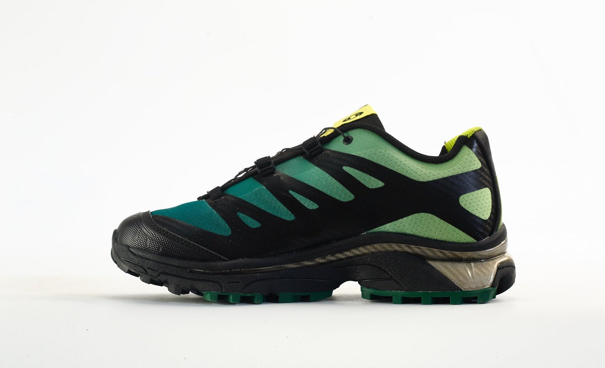 Salomon XT-4 S/LAB OG Men's Trail Running Sneakers "Black Teal Green"- outdoor hiking shoes/Women's Shoe Sale / Men's Shoe Sale