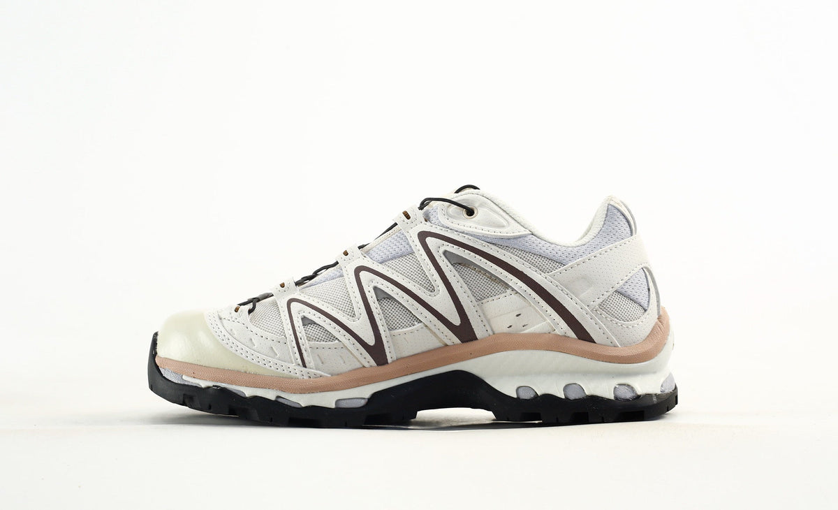 Salomon XT-Quest Trail Running & Hiking Shoes，“Vanilla Ice/Black/Bistro Green”