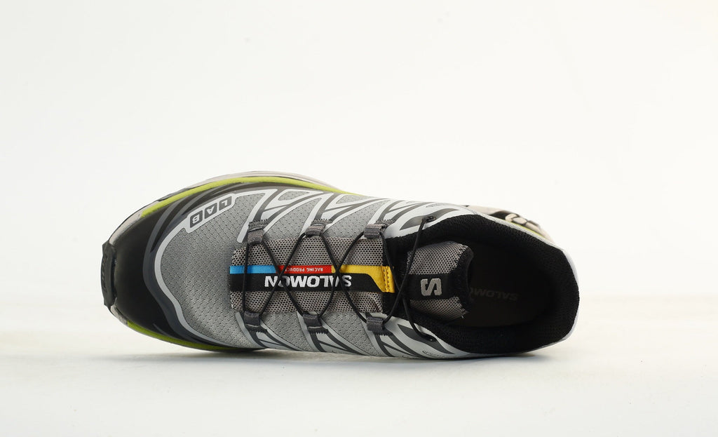 Salomon S-LAB XT-6 Men Women Outdoor Trail Running Shoes "Gray Black Lime Green"