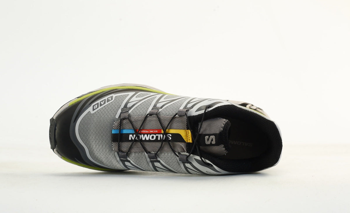 Salomon S-LAB XT-6 Men Women Outdoor Trail Running Shoes "Gray Black Lime Green"
