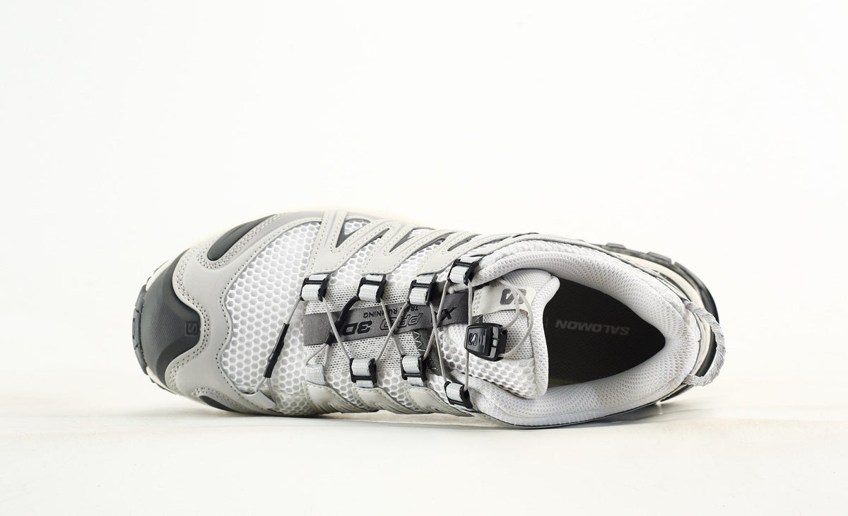 Salomon XA PRO 3D "White Grey"- outdoor hiking shoes/Women's Shoe Sale / Men's Shoe Sale