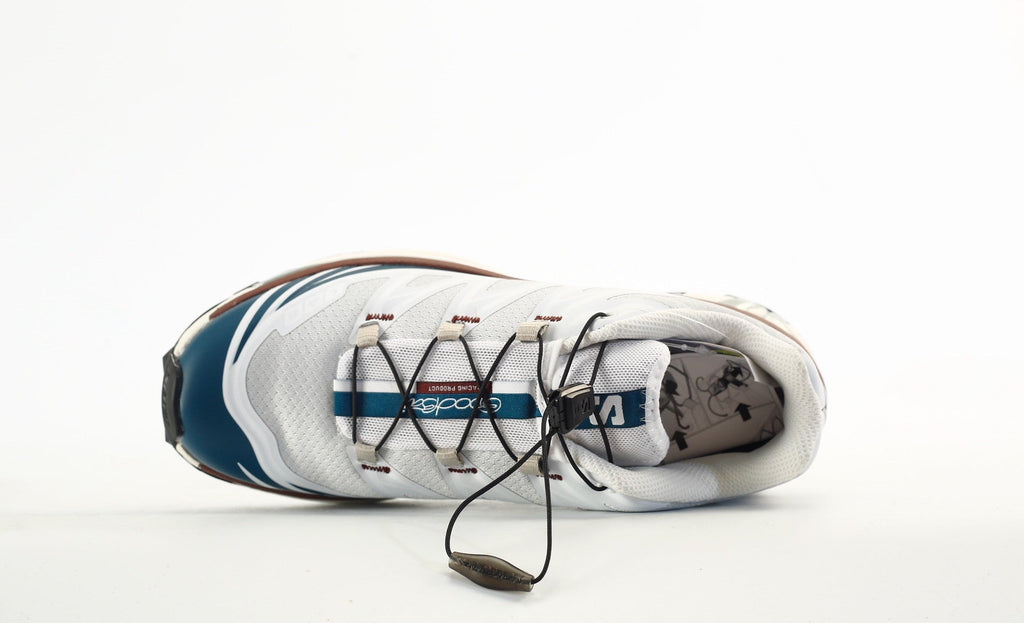 Salomon S-LAB XT-6 Men Women Outdoor Trail Running Shoes "White Deep Teal Brown"