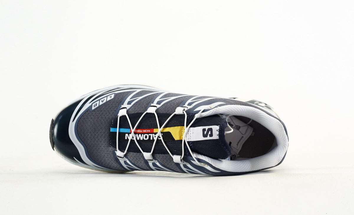 Salomon S-LAB XT-6 Trail Running Shoes "Dark Navy Grey"- outdoor hiking shoes/Women's Shoe Sale / Men's Shoe Sale