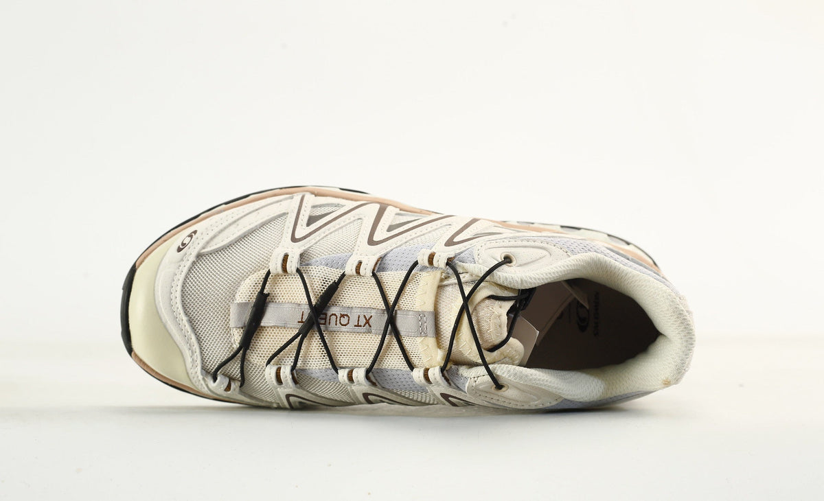 Salomon XT-QUEST Outdoor Hiking Sneakers "Vanilla Ice Mocha"