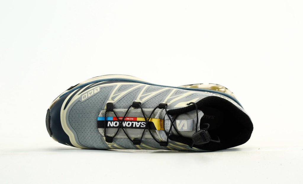 Salomon XT-6 S-LAB Men Women Outdoor Trail Running Shoes "Grey Navy Blue Olive"