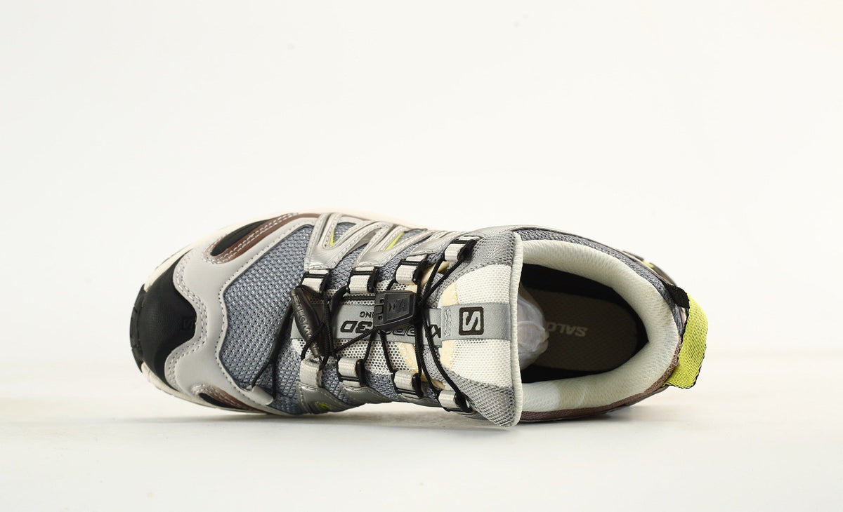 Salomon XA PRO 3D "Silver Grey Brown" Outdoor Hiking Shoes- outdoor hiking shoes/Women's Shoe Sale / Men's Shoe Sale