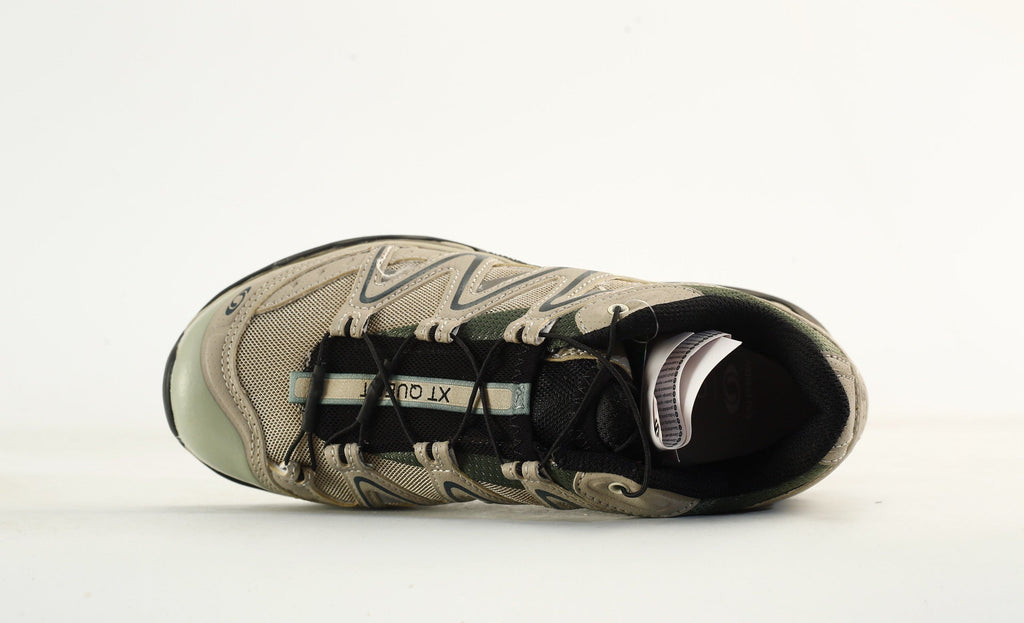 Salomon XT Quest Outdoor Hiking Shoes "Beige Olive Green"- outdoor hiking shoes/Women's Shoe Sale / Men's Shoe Sale