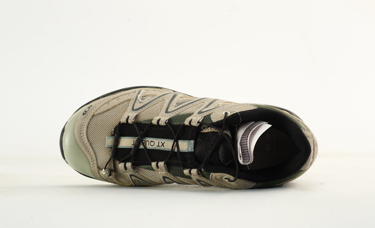 Salomon XT Quest Outdoor Hiking Shoes "Beige Olive Green"- outdoor hiking shoes/Women's Shoe Sale / Men's Shoe Sale