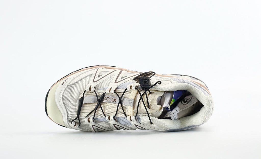 Salomon XT Quest Outdoor Hiking Shoes "White & Brown"- outdoor hiking shoes/Women's Shoe Sale / Men's Shoe Sale