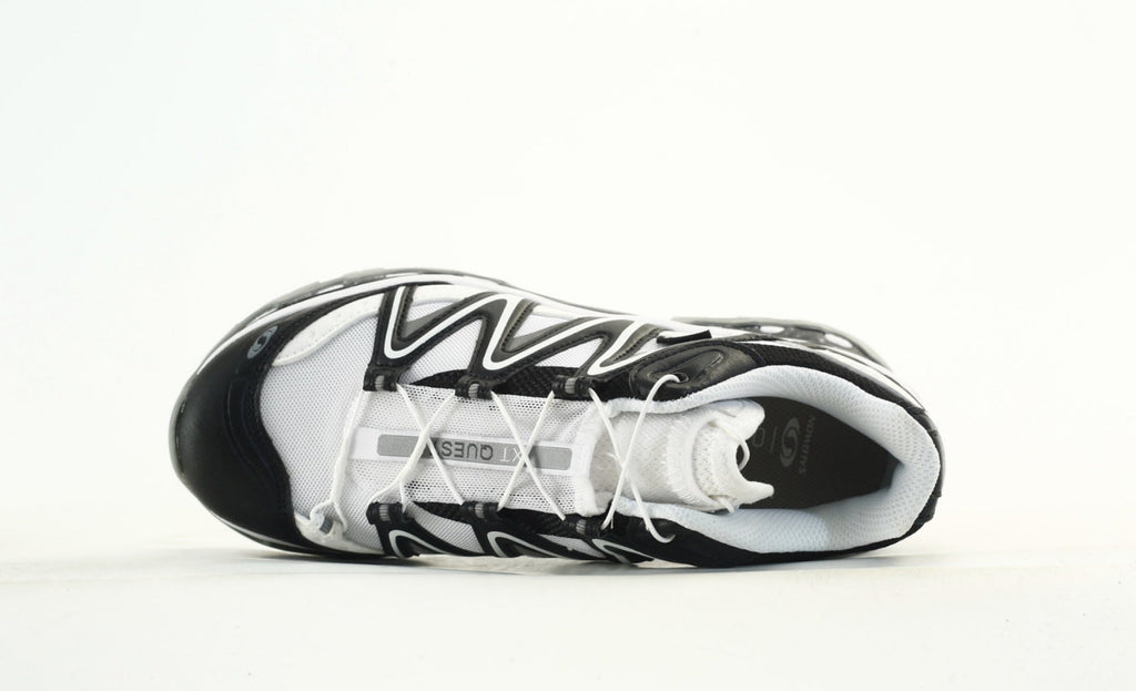 Salomon XT-Quest Trail Running & Hiking Shoes，“Black/Footwear Silver/Cloud Rock”