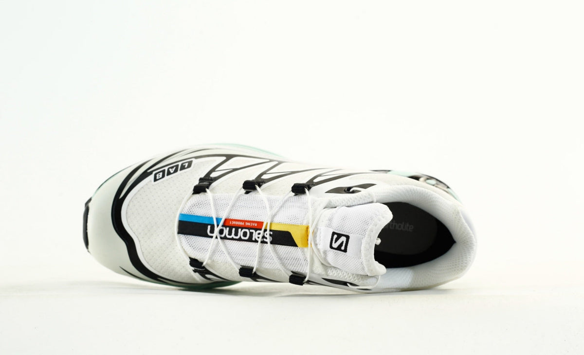 Salomon XT-6 S-LAB Men Women Outdoor Trail Running Hiking Shoes "White Black Mint Green"