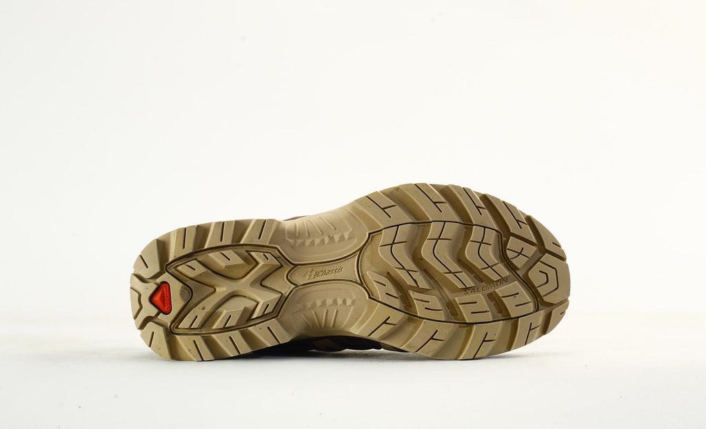 Salomon XT-Quest Trail Running & Hiking Sneakers, “Aloe/Dark Earth/Burnt Ochre”