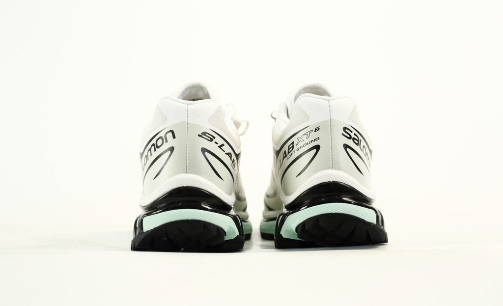Salomon S-LAB XT 6 Men's Trail Running Shoes "White Black Mint"- outdoor hiking shoes/Women's Shoe Sale / Men's Shoe Sale