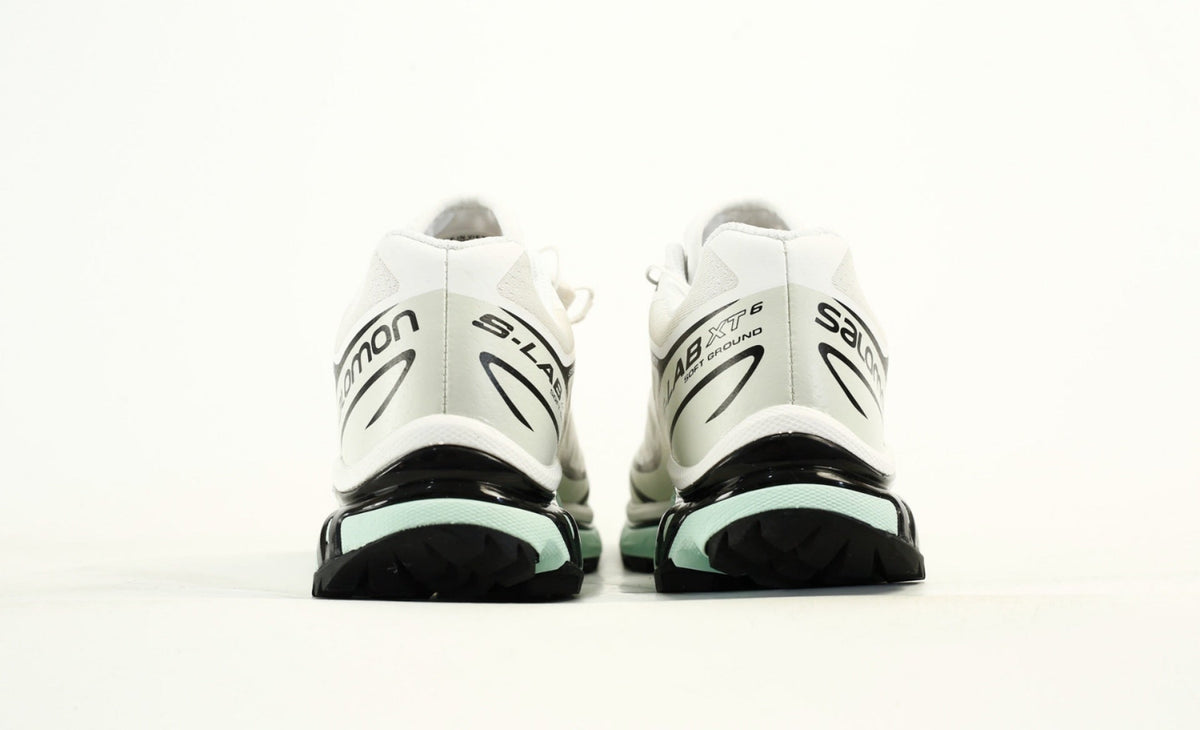 Salomon S-LAB XT 6 Men's Trail Running Shoes "White Black Mint"- outdoor hiking shoes/Women's Shoe Sale / Men's Shoe Sale