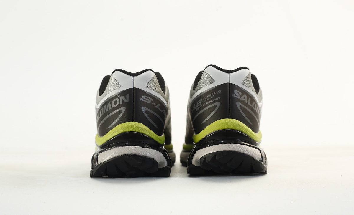 Salomon S-LAB XT-6 Men Women Outdoor Trail Running Shoes "Gray Black Lime Green"