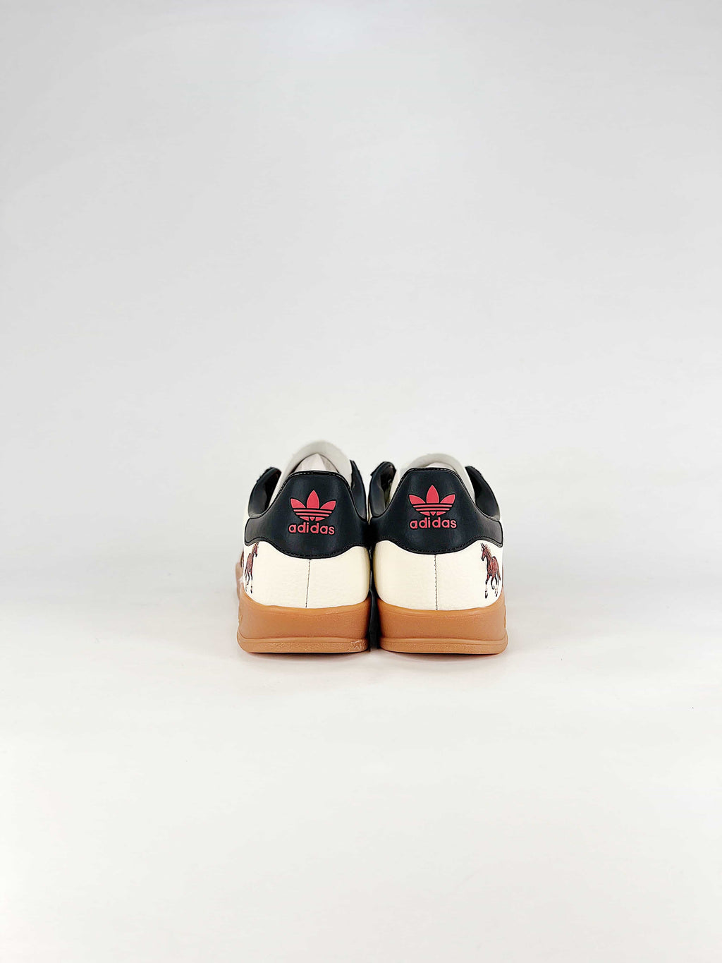 Adidas Gazelle Indoor Year of Horse "Cream White Brown"-Classic sneakers，Adidas Women's Shoe Sale / Men's Shoe Sale