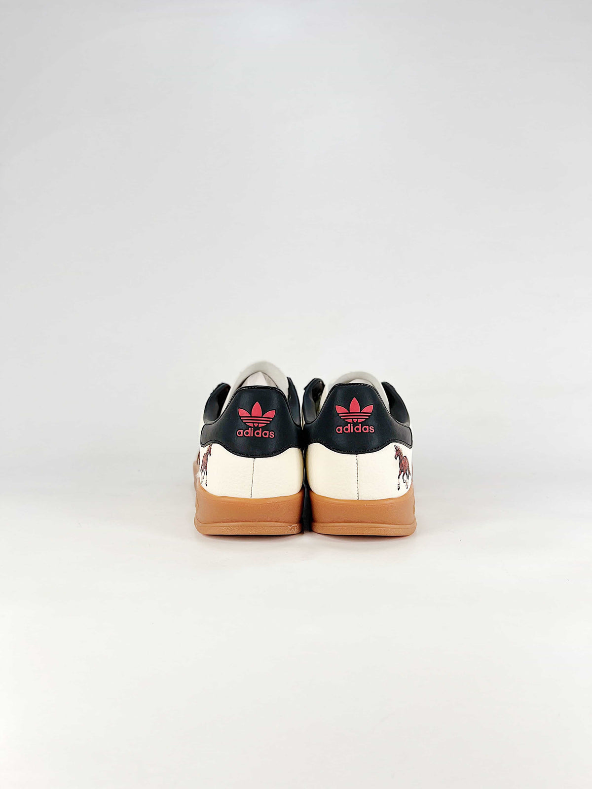 Adidas Gazelle Indoor Year of Horse "Cream White Brown"-Classic sneakers，Adidas Women's Shoe Sale / Men's Shoe Sale