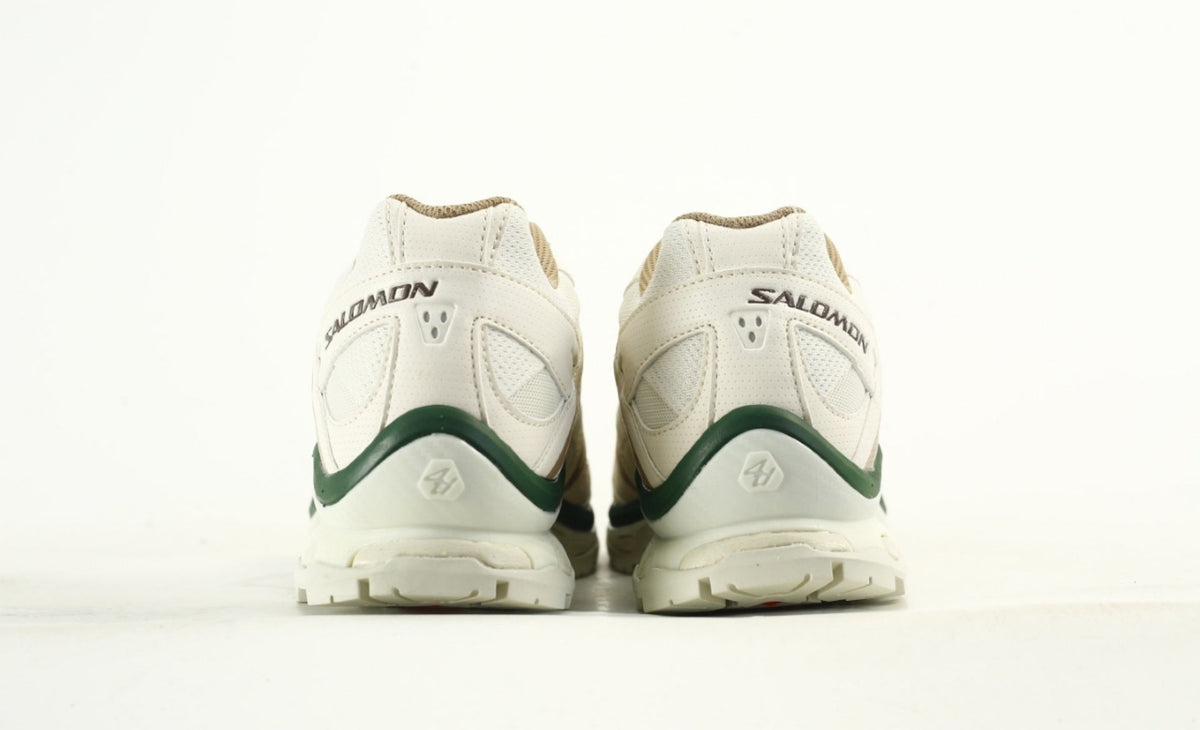 Salomon XT-Quest Trail Running & Hiking Shoes, “Vanilla Ice/Black/Bistro Green”