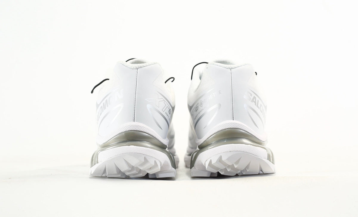 Salomon XT-6 GTX Men Women Outdoor Trail Running Shoes "White Silver"