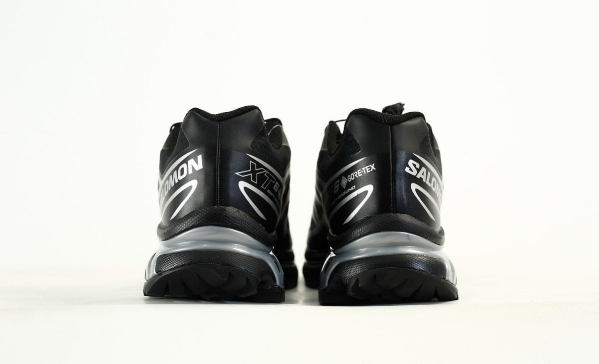 Salomon XT-6 GTX Men Women Waterproof Outdoor Trail Running Hiking Shoes "Black Silver"