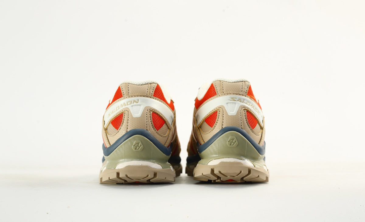 Salomon XT-Quest Trail Running & Hiking Sneakers, “Beige/Red/Blue”
