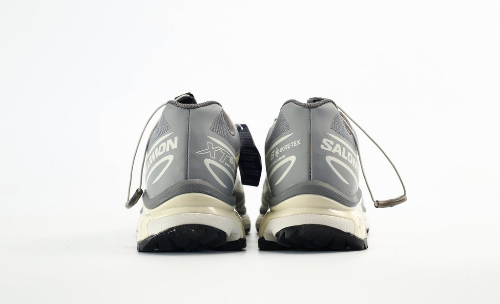 Salomon XT-6 GTX Men's Waterproof Trail Running Shoes "Grey Cream"- outdoor hiking shoes/Women's Shoe Sale / Men's Shoe Sale