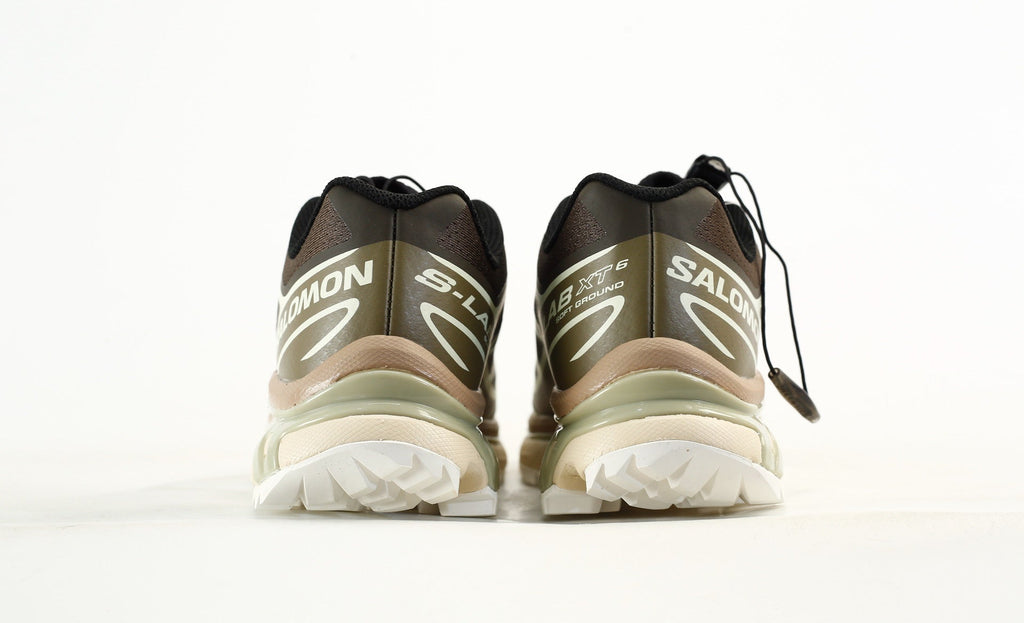 Salomon S-LAB XT-6 Trail Running Shoes "Dark Brown Olive"- outdoor hiking shoes/Women's Shoe Sale / Men's Shoe Sale