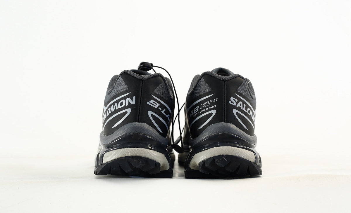 Salomon S-LAB XT-6 Trail Running Shoes "Dark Grey Silver"- outdoor hiking shoes/Women's Shoe Sale / Men's Shoe Sale