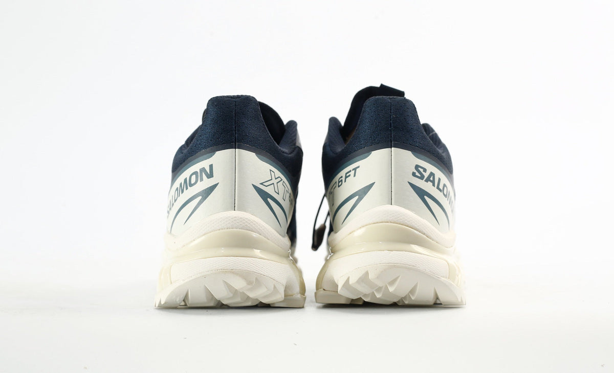 Salomon XT-6 FT Men Women Outdoor Trail Hiking Shoes "Navy Cream White"