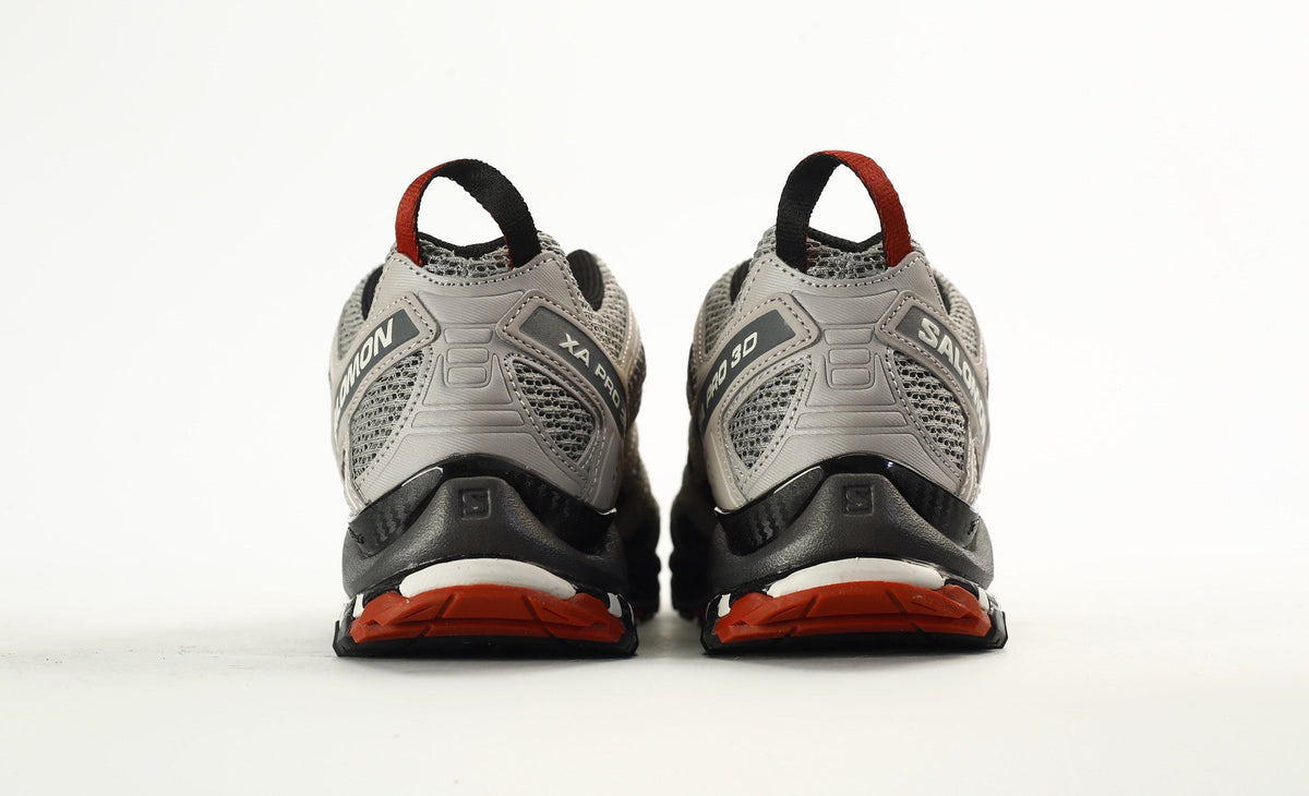 Salomon XA PRO 3D "Grey Red" Outdoor Trail Hiking Shoes- outdoor hiking shoes/Women's Shoe Sale / Men's Shoe Sale