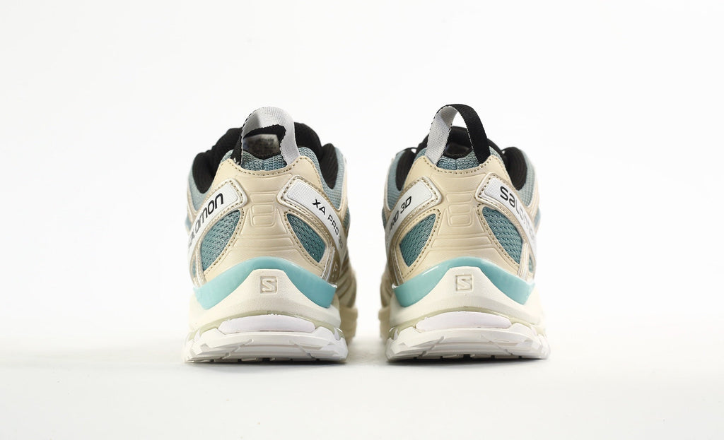 Salomon XA PRO 3D "White Teal Beige" Outdoor Hiking Shoes- outdoor hiking shoes/Women's Shoe Sale / Men's Shoe Sale