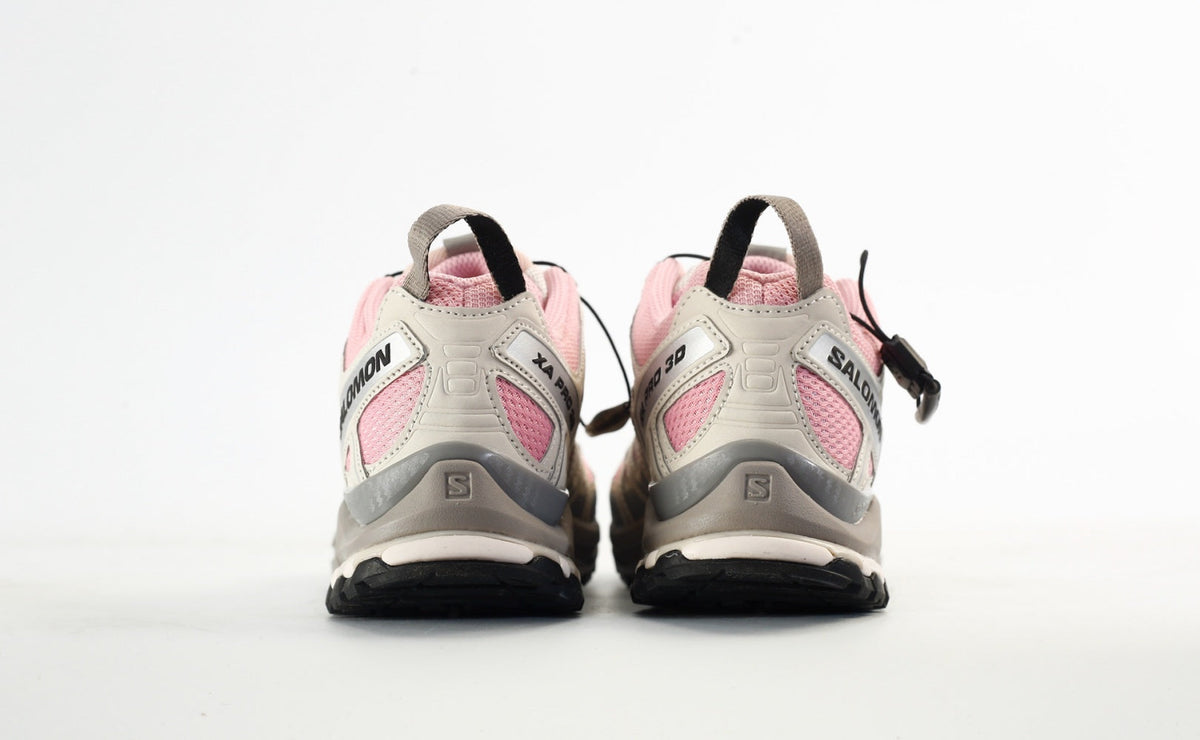 Salomon XA PRO 3D "Pink White Grey" Outdoor Trail Hiking Shoes- outdoor hiking shoes/Women's Shoe Sale / Men's Shoe Sale