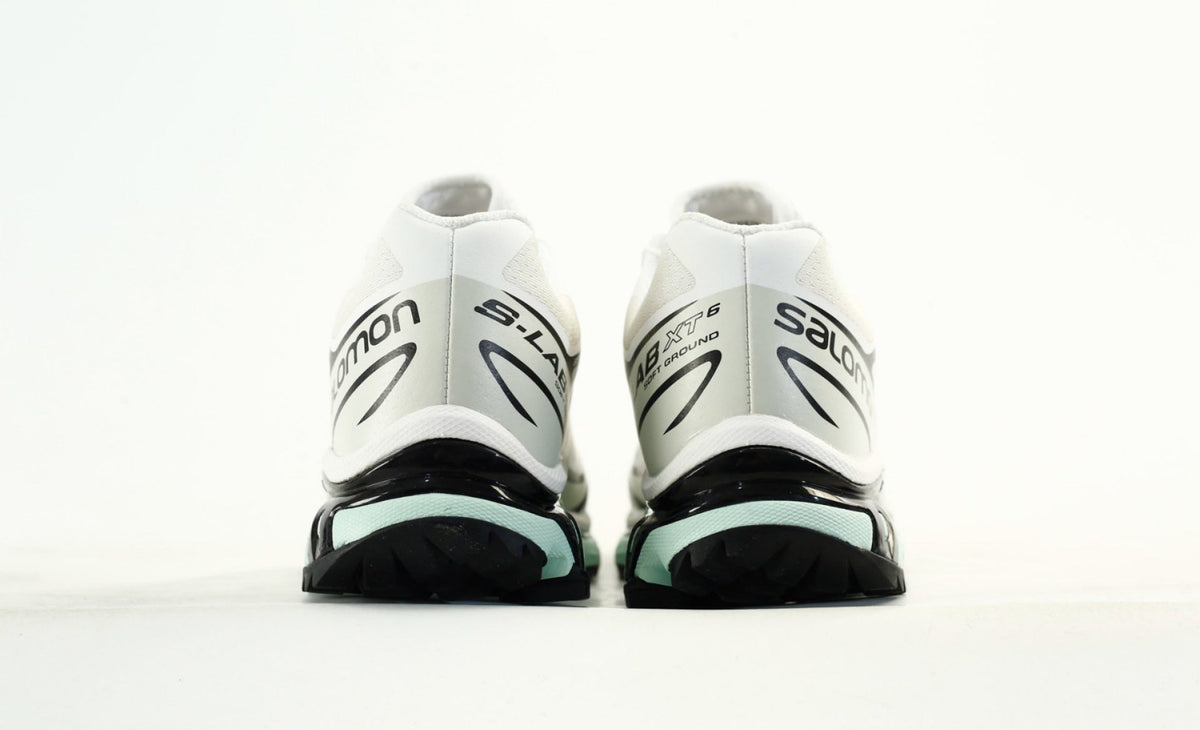 Salomon XT-6 S-LAB Men Women Outdoor Trail Running Hiking Shoes "White Black Mint Green"